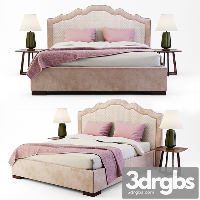 Bed costa bella laura 2 3dsmax Download - thumbnail 1