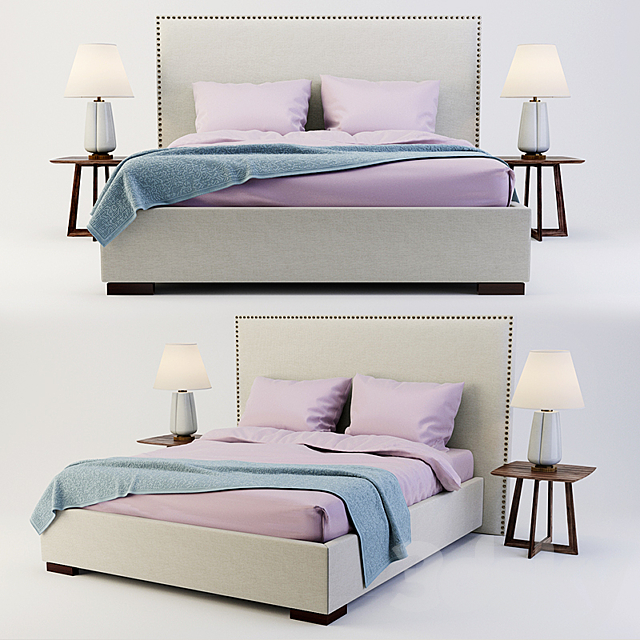 bed Costa Bella Solar 3DSMax File - thumbnail 1