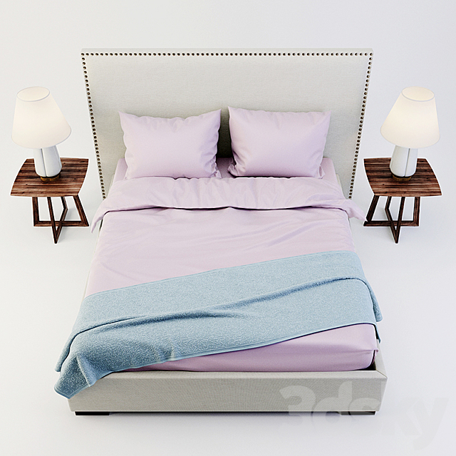 bed Costa Bella Solar 3DSMax File - thumbnail 2