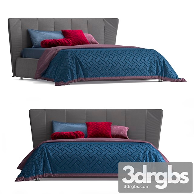 Bed dall’agnese celine 2 3dsmax Download - thumbnail 1