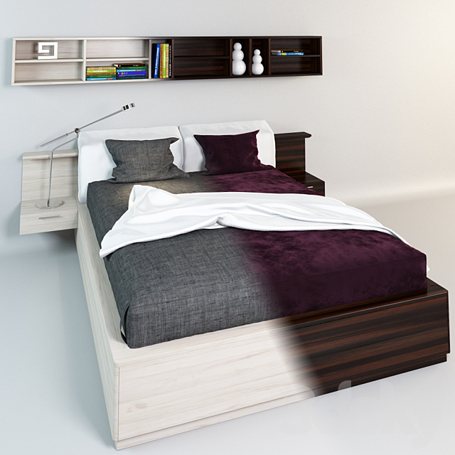 Bed Delight 3DSMax File - thumbnail 1