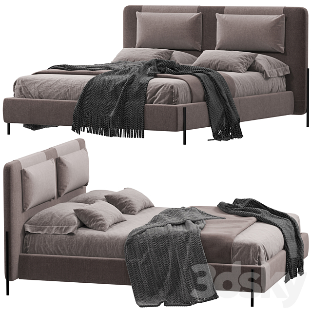 Bed Ditre Italia Alar 3DSMax File - thumbnail 2