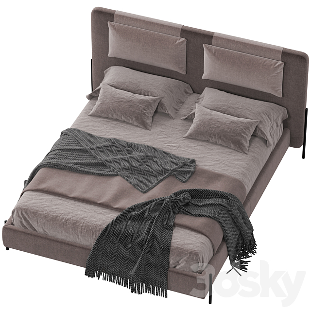 Bed Ditre Italia Alar 3DSMax File - thumbnail 3