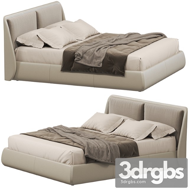 Bed Ditre Italia Bend 3dsmax Download - thumbnail 1