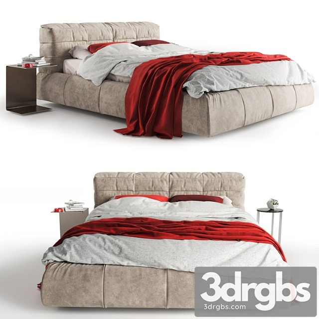 Bed ditre italia dunn 2 3dsmax Download - thumbnail 1