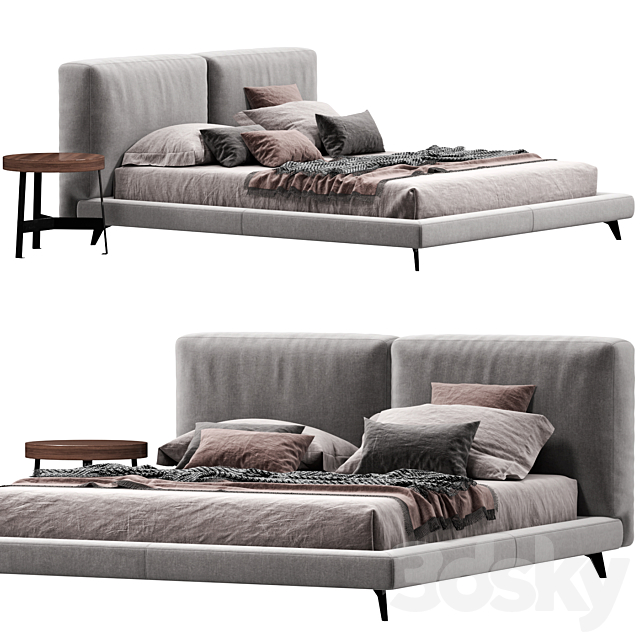 Bed Ditre Italia Sound 3DSMax File - thumbnail 3