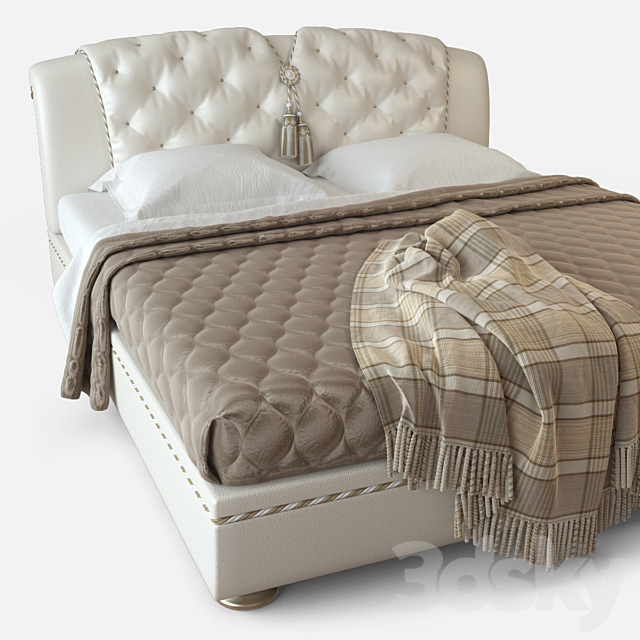 Bed Doniss Bed from Turri m02 3DSMax File - thumbnail 1