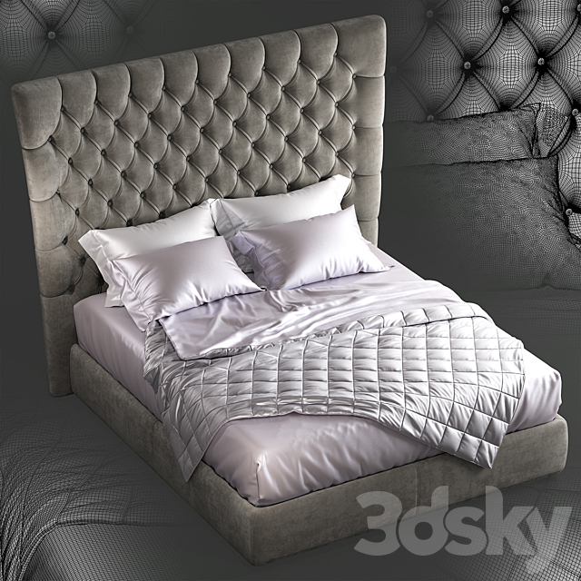 Bed DORELAN BRIGHTON 3DSMax File - thumbnail 3