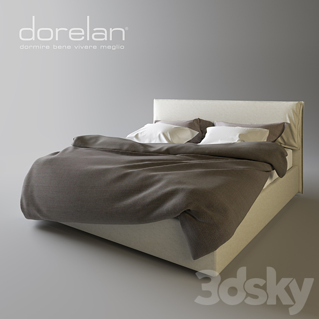 Bed dorelan. hollis 3DSMax File - thumbnail 1