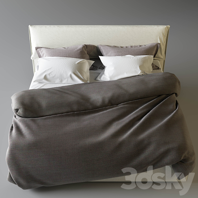 Bed dorelan. hollis 3DSMax File - thumbnail 2