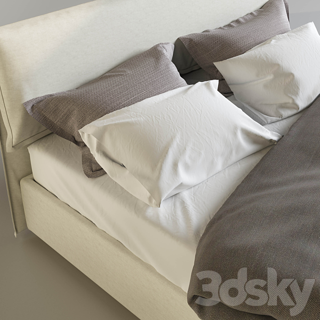 Bed dorelan. hollis 3DSMax File - thumbnail 3