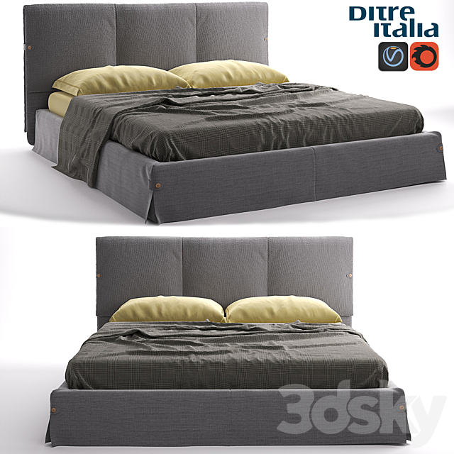 Bed Drim 3DSMax File - thumbnail 1