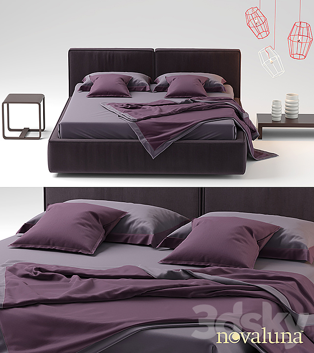 Bed Easy Novaluna 3DSMax File - thumbnail 2