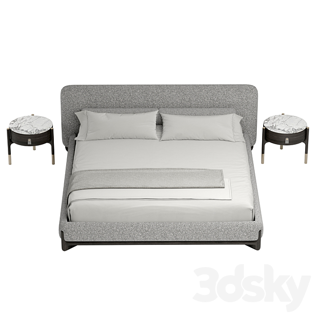 Bed elvemobilya 3DS Max Model - thumbnail 4