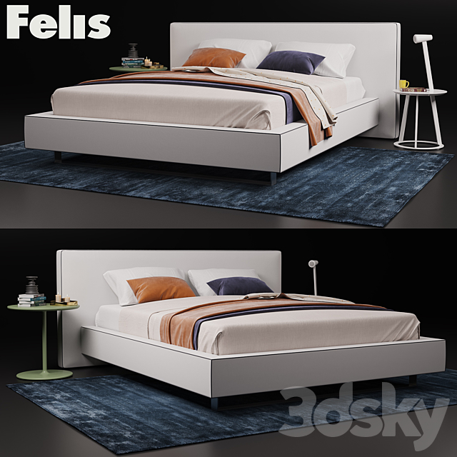 Bed Felis BOLTON 3DSMax File - thumbnail 1