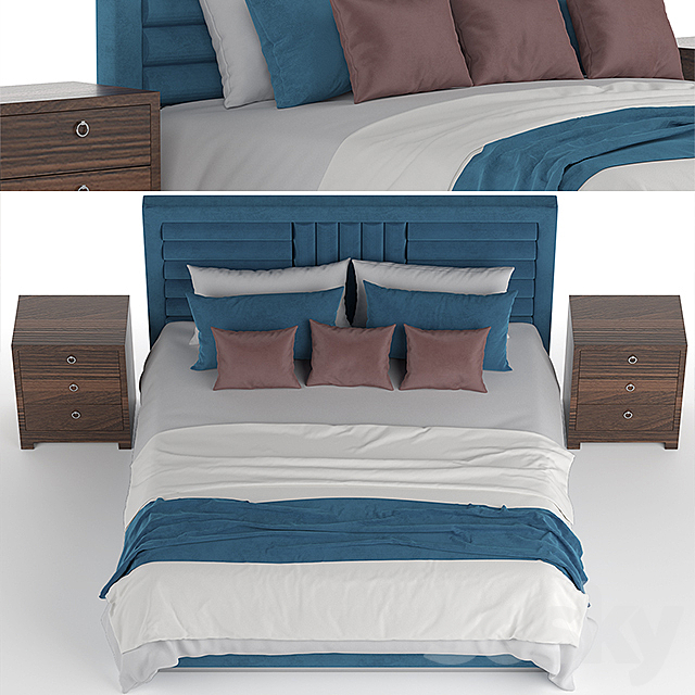 bed fendi 3DSMax File - thumbnail 2