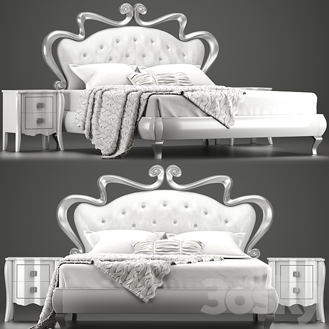 Bed Flex Ludovica 3DSMax File - thumbnail 1