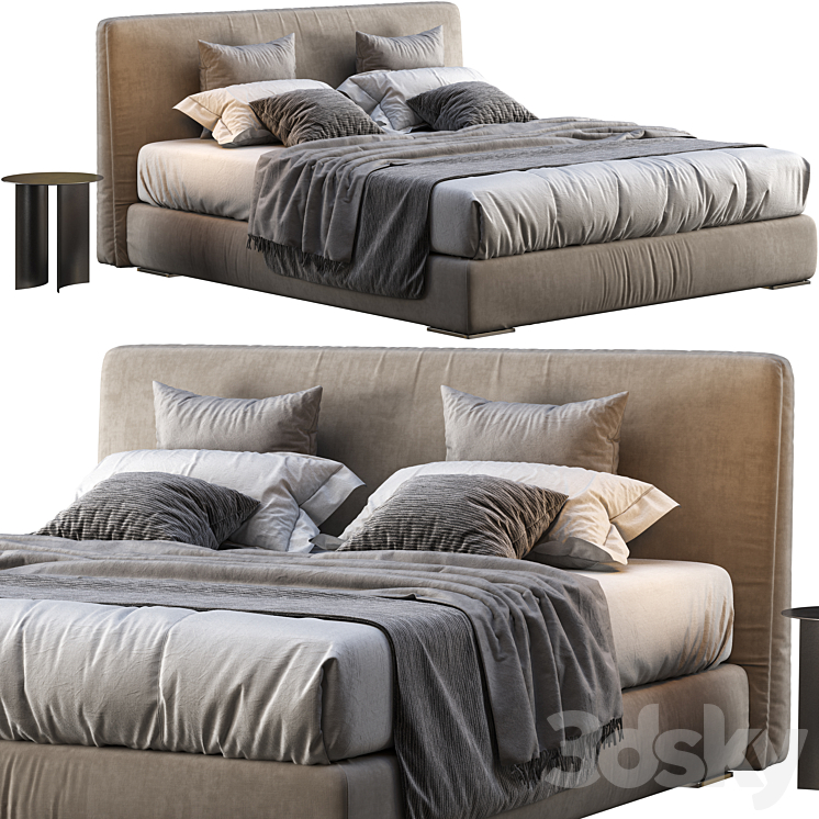 Bed Flou MyPlace 3DS Max Model - thumbnail 1