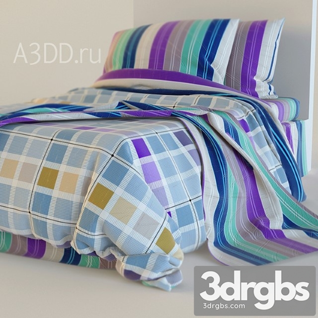 Bed for children 5 1000h1600 2 3dsmax Download - thumbnail 1