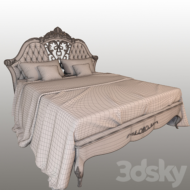 Bed FRANCESCO PASI 3DSMax File - thumbnail 3