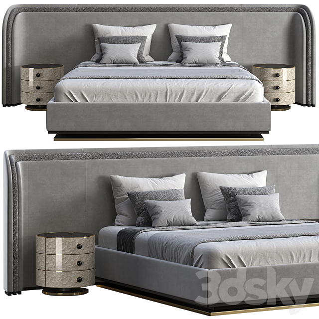 Bed frato calabria 3DSMax File - thumbnail 1