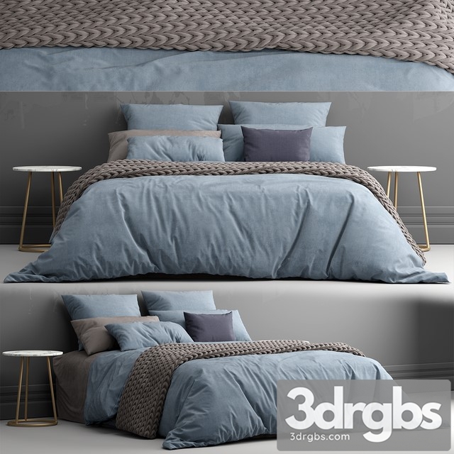 Bed From Bedding Adairs Australia 1 3dsmax Download - thumbnail 1