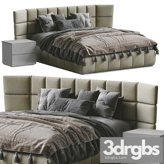 Bed Gaber By Felis 3dsmax Download - thumbnail 1