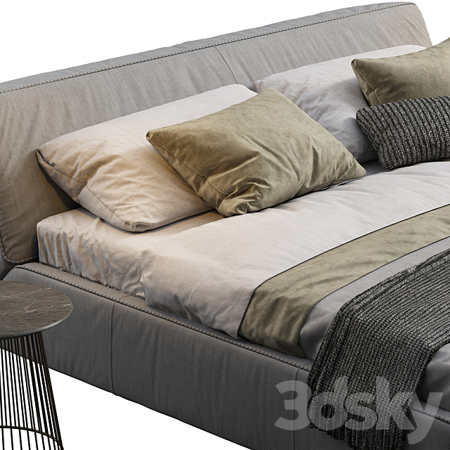 Bed Gamma Oxer Night 3DSMax File - thumbnail 3