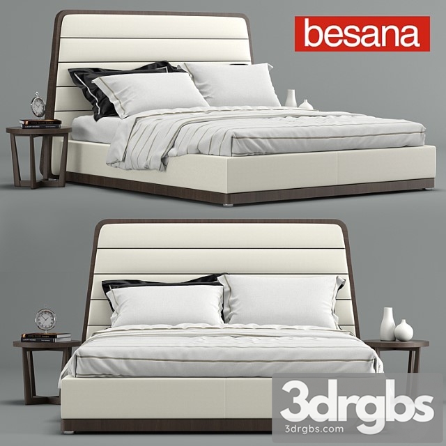 Bed gilda (200) besana 2 3dsmax Download - thumbnail 1