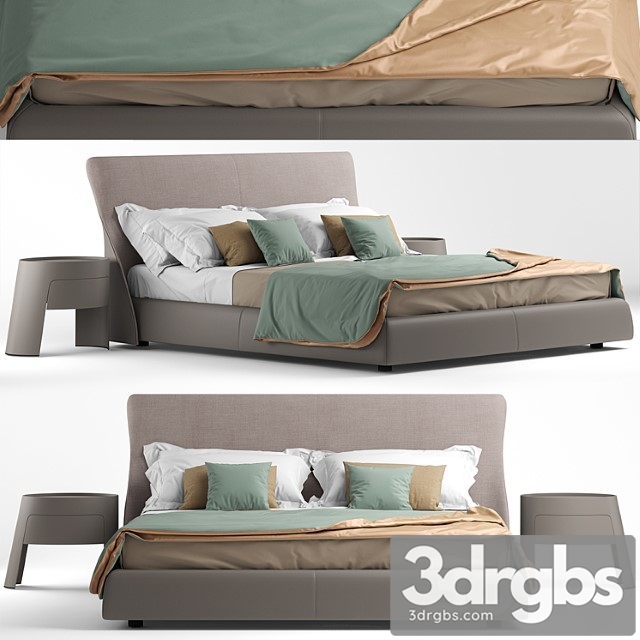 Bed giorgetti altea 2 3dsmax Download - thumbnail 1