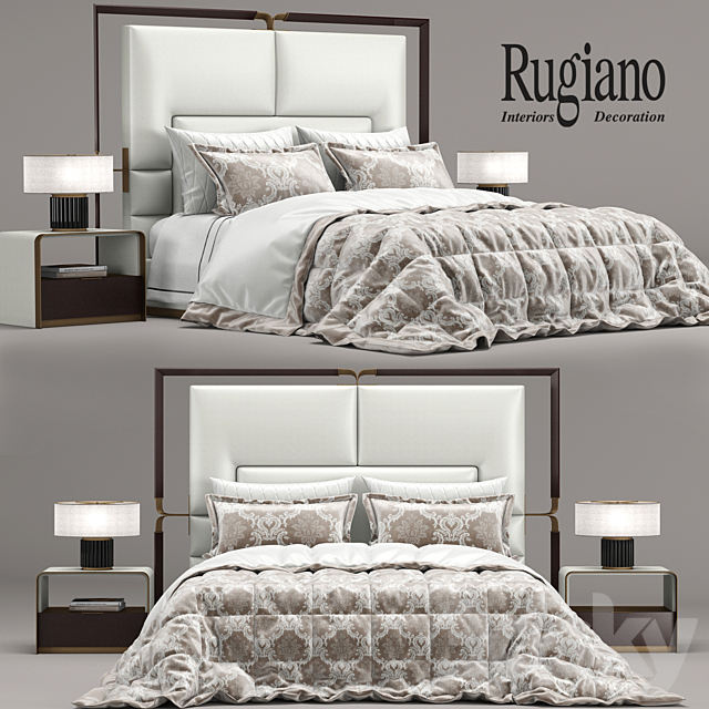 Bed Grace. Rugiano 3DSMax File - thumbnail 1