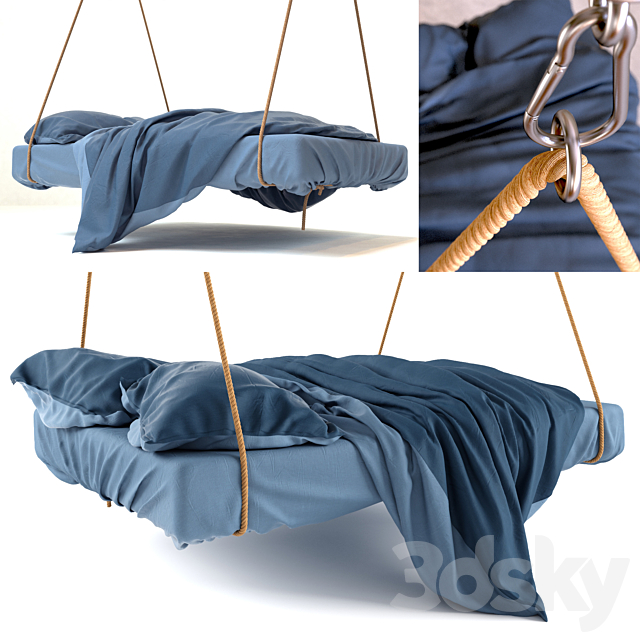 Bed hanging 3DSMax File - thumbnail 1