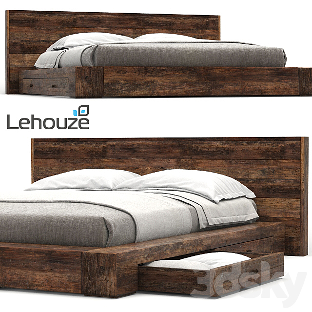 Bed HB-Hafen 3DSMax File - thumbnail 1