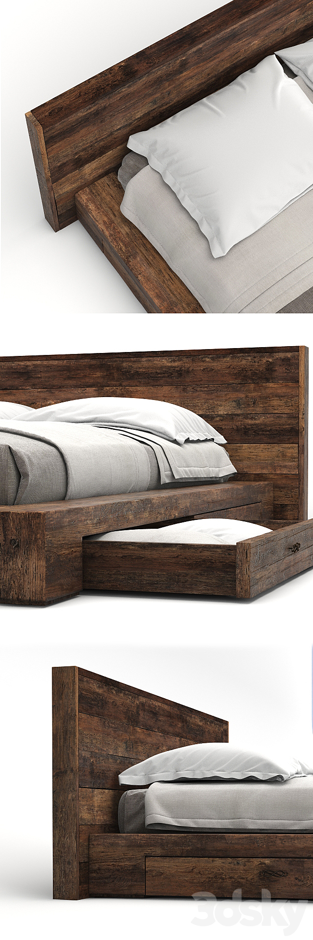 Bed HB-Hafen 3DSMax File - thumbnail 2