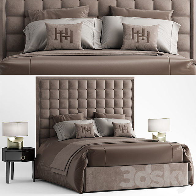 bed heritage orfeo 3DSMax File - thumbnail 1