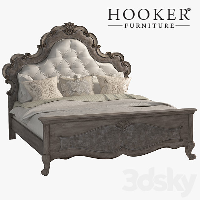 Bed Hooker Furniture 3DSMax File - thumbnail 1