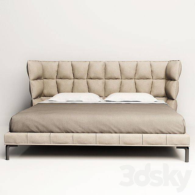 Bed HUSK 3DSMax File - thumbnail 1