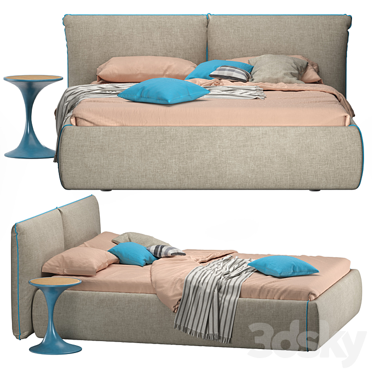 Bed Joy 3DS Max Model - thumbnail 1