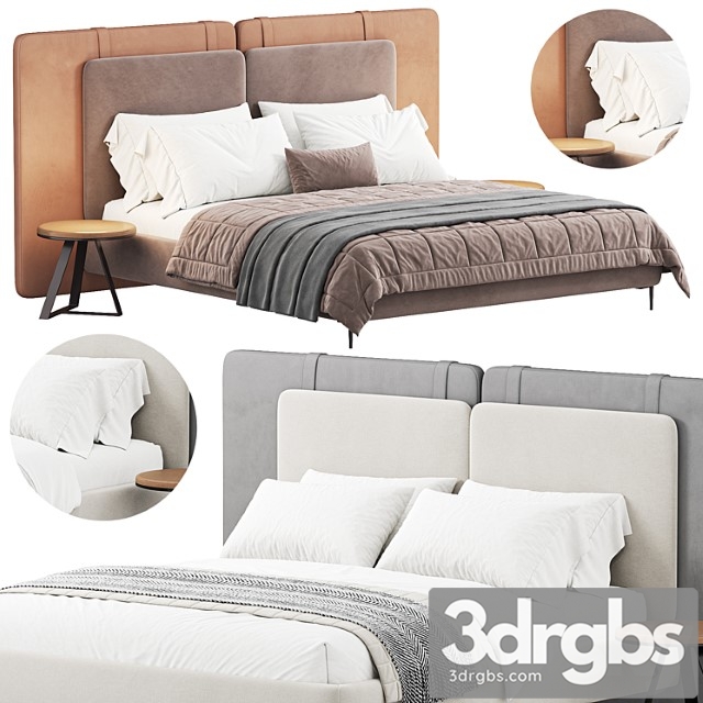 Bed K22 By Delavega 3dsmax Download - thumbnail 1