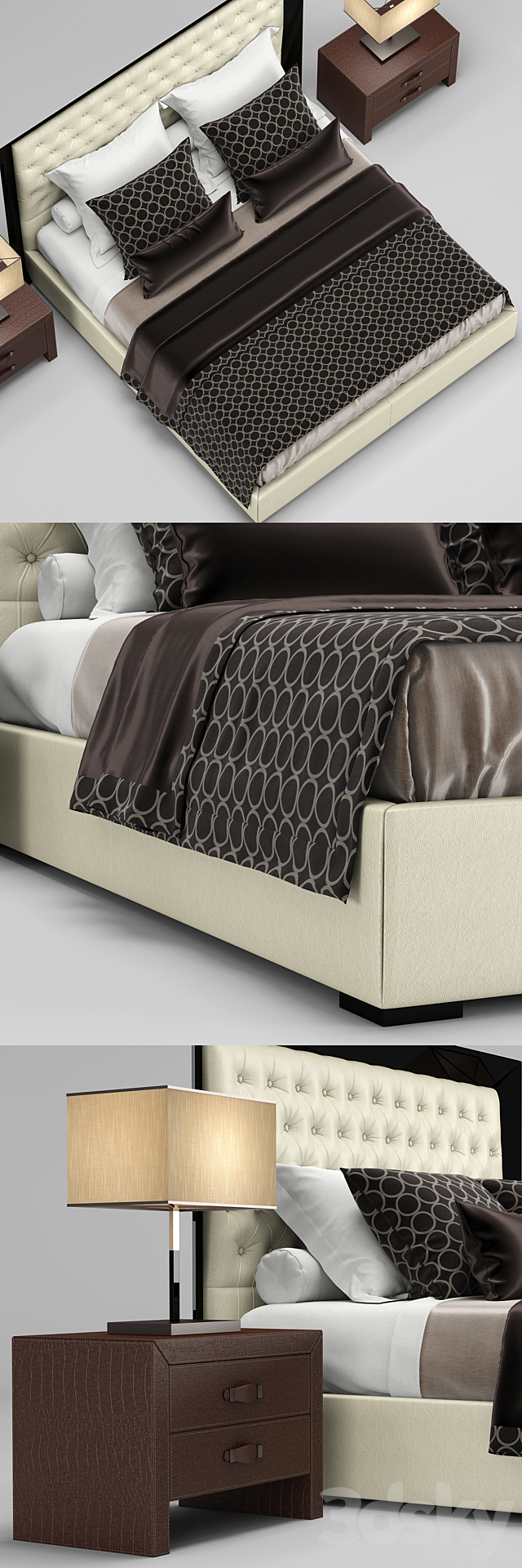 Bed Kenya. Rugiano 3DSMax File - thumbnail 2