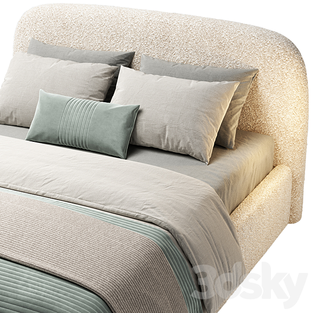 Bed Keviya 160 Divan.ru 3ds Max - thumbnail 2