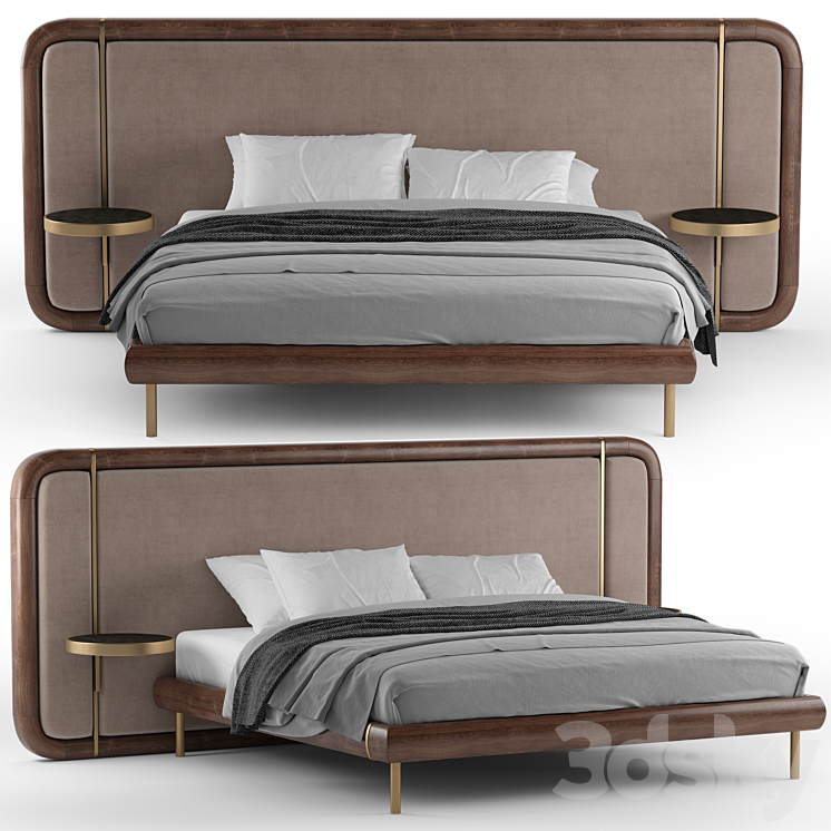 Bed Killian Porada 3DS Max Model - thumbnail 1