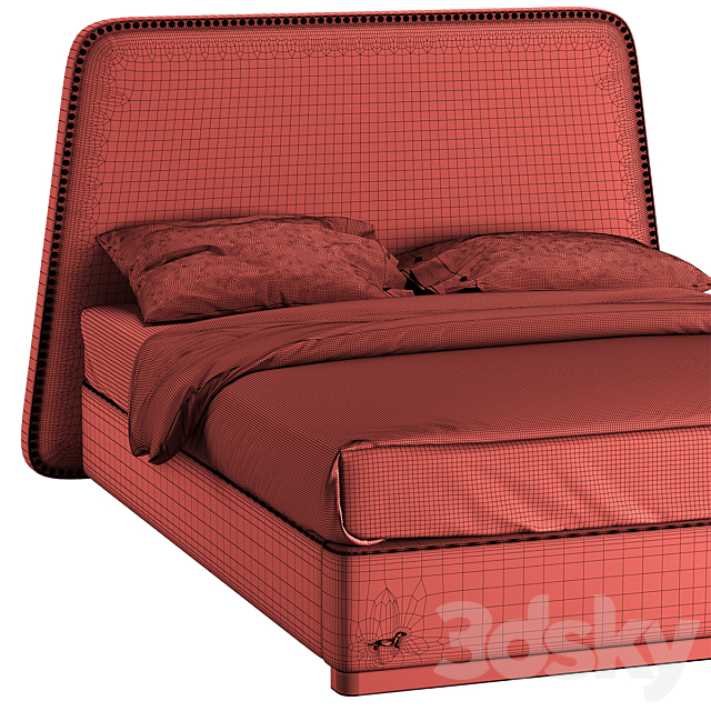 Bed Lady Classik sofaclub 3DSMax File - thumbnail 5