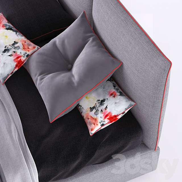 Bed Le Comfort Dual 3DSMax File - thumbnail 2