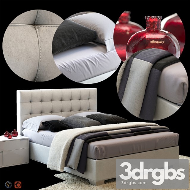 Bed legend by greco strom 2 3dsmax Download - thumbnail 1