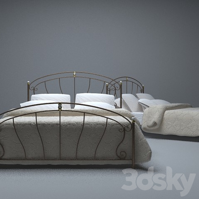 bed letticosatto bolero 3DSMax File - thumbnail 1