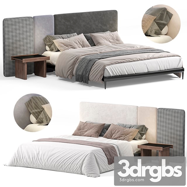 Bed Licata by Ogogo 3dsmax Download - thumbnail 1