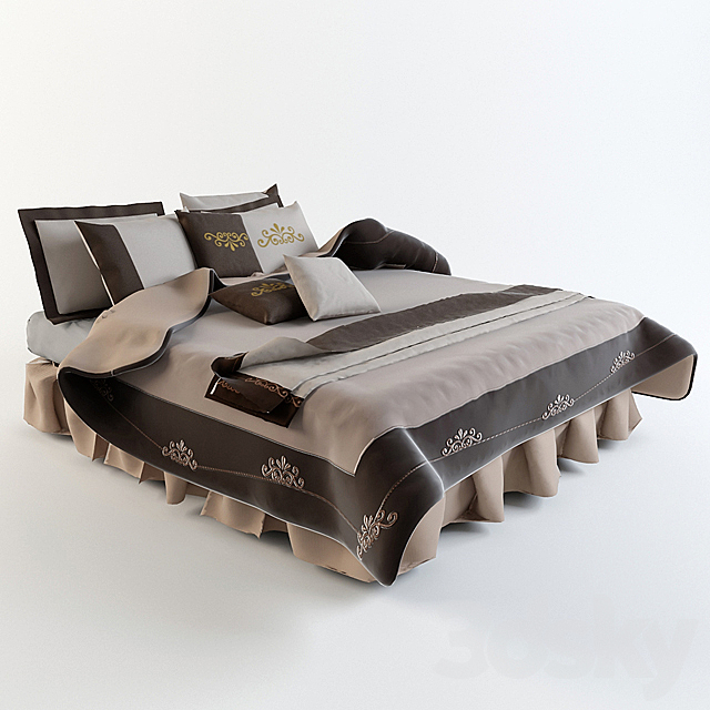 bed linens 3DSMax File - thumbnail 1