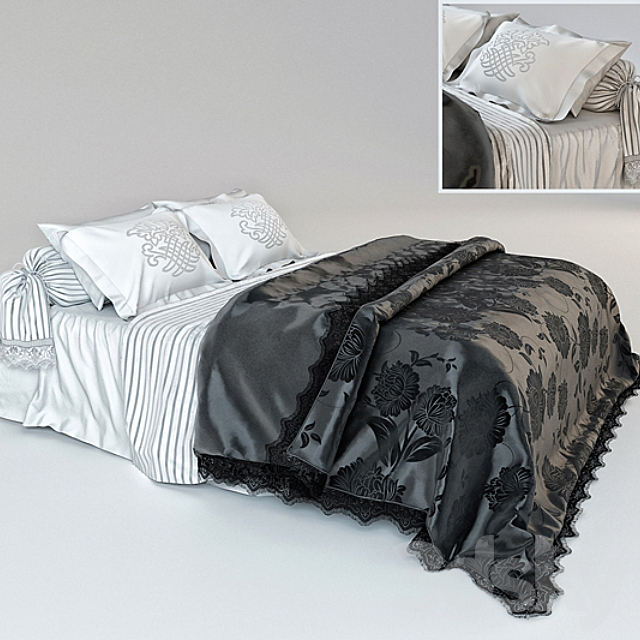 bed linens 3DSMax File - thumbnail 1