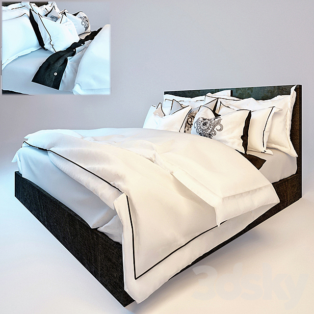 bed linens 3DSMax File - thumbnail 1